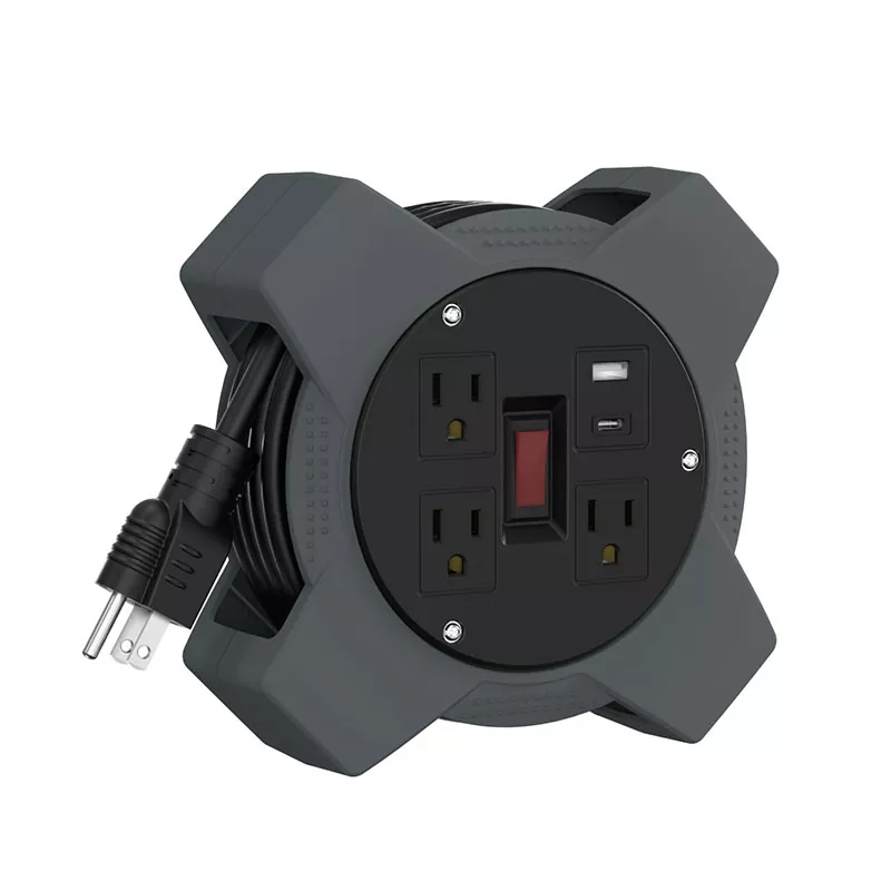 3 Outlets Usb ပလပ်စတစ်ကြိုး 20ft 3 Outlets Usb ပလပ်စတစ်ကြိုး 20ft