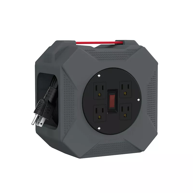 ပလပ်စတစ်ကြိုး ရစ်ခွေ 45 ပေရှိ ပလပ်ပေါက် 4 ခု ပလပ်စတစ်ကြိုး ရစ်ခွေ 45 ပေရှိ ပလပ်ပေါက် 4 ခု