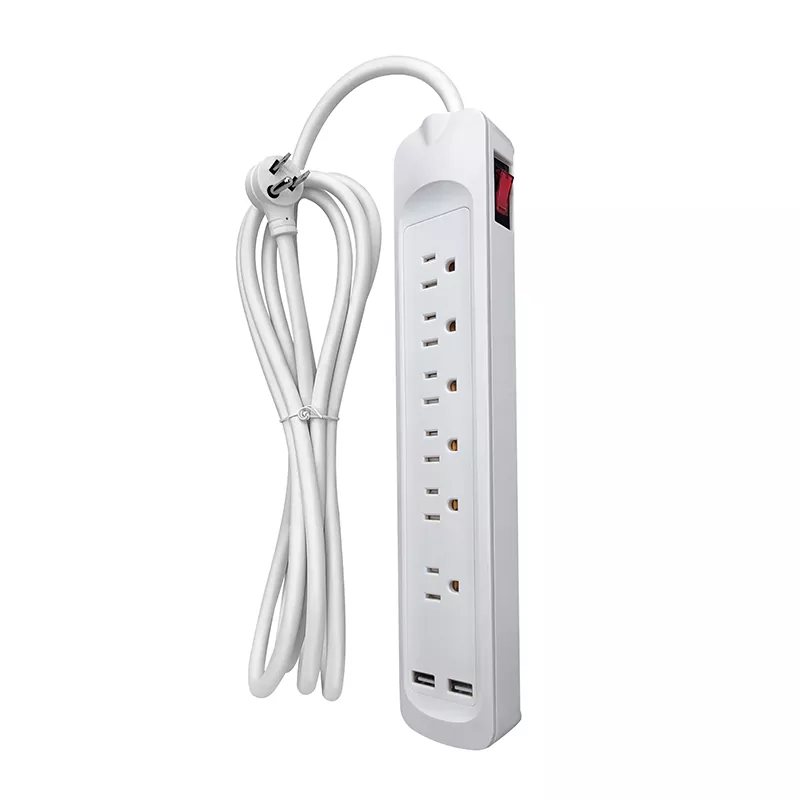 6 ပလပ်ပေါက် Usb Power Strip